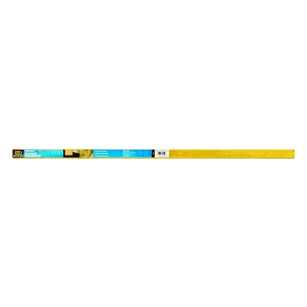 Tower Sealants M-D Building Products 1.125 in. H X 1.28 in. W X 36 in. L Prefinished Satin Brass Aluminum Stair Edg 79020 - main
